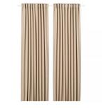 Gordijnen, Huis en Inrichting, Stoffering | Gordijnen en Lamellen, Ophalen, 100 tot 150 cm, 200 cm of meer, Beige