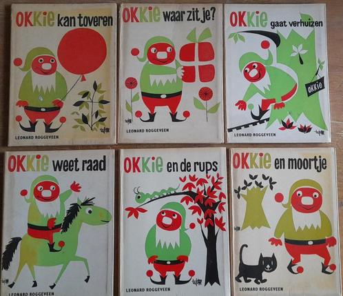 Setje Okkie Pepernoot boeken Vintage, Antiek en Kunst, Antiek | Boeken en Bijbels, Ophalen of Verzenden