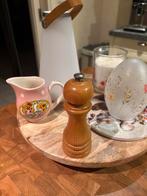 Peugeot pepermolen naturel kleur 16 cm, Ophalen, Gebruikt, Overige vormen, Hout