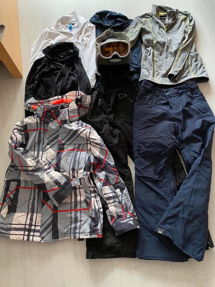 Kledingpakket ski kind wintersport maat 146 152, Kinderen en Baby's, Kinderkleding | Kinder-kledingpakketten, Gebruikt, Maat 152