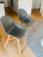 2 IKEA chairs, Ophalen of Verzenden, Zo goed als nieuw, Grijs, Twee