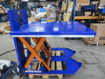 edmo mobiele dubbele heftafel schaarheftafel werktafel zgan beschikbaar voor biedingen