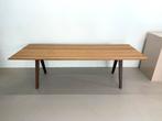 Houten Eettafel 240x90cm, Ophalen, Teakhout, 200 cm of meer, 50 tot 100 cm