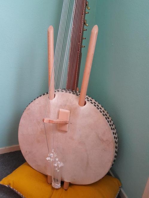 Prachtige handgemaakte kora, Muziek en Instrumenten, Snaarinstrumenten | Harpen, Zo goed als nieuw, Ophalen of Verzenden