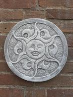 Zon wanddecoratie betonnen beeld tuinbeeld beton, Ophalen of Verzenden