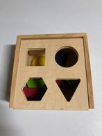 Houten vormen en kleuren box, Ophalen, Zo goed als nieuw