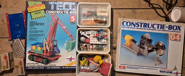 2x Tecc Macano Constructie-Boxen, Kinderen en Baby's, Speelgoed | Duplo en Lego, Gebruikt, Lego, Losse stenen, Ophalen of Verzenden
