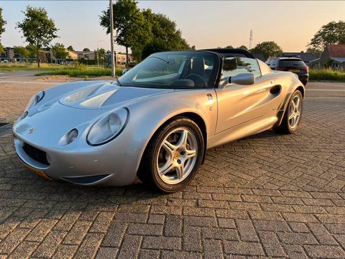 Lotus Elise S1 1.8 16V 1999 (NL auto), Auto's, Lotus, Particulier, Elise, Bluetooth, Lederen bekleding, Metallic lak, Open dak