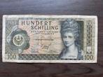 100 Schilling Oostenrijk 1969 Bankbiljet p-145, Ophalen of Verzenden, Oostenrijk, Los biljet