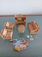 Sylvanian Families Woonkamer Set, Ophalen of Verzenden, Zo goed als nieuw, Jongen of Meisje