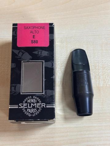 Henri Selmer Paris Altsax mondstuk S80 E beschikbaar voor biedingen