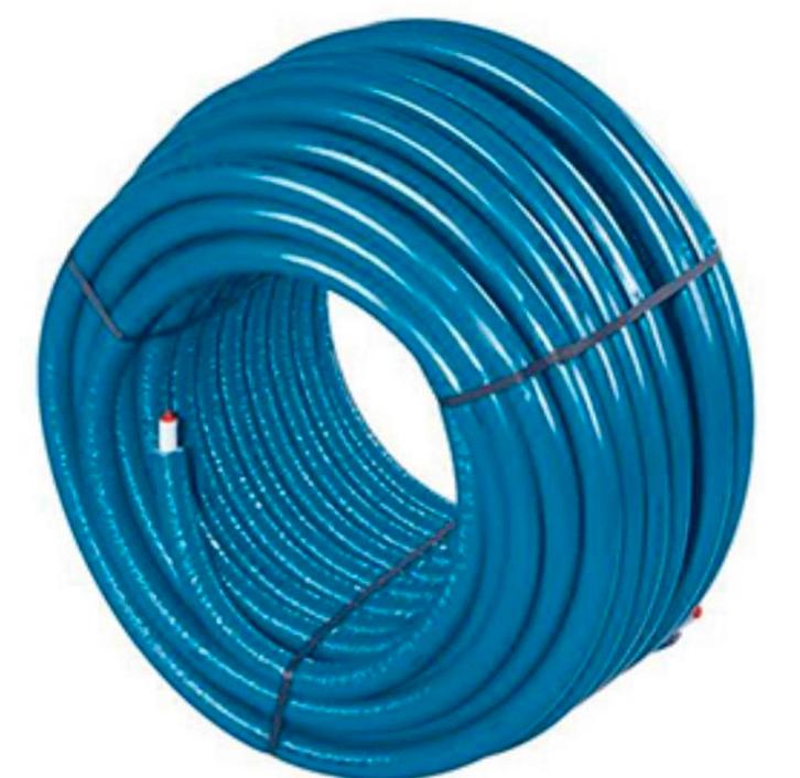 Uponor Uni Pipe Plus 32x3 Geïsoleerd Blauw en Rood 50 Meter!, Doe-het-zelf en Verbouw, Buizen en Afvoer, Zo goed als nieuw, Overige typen