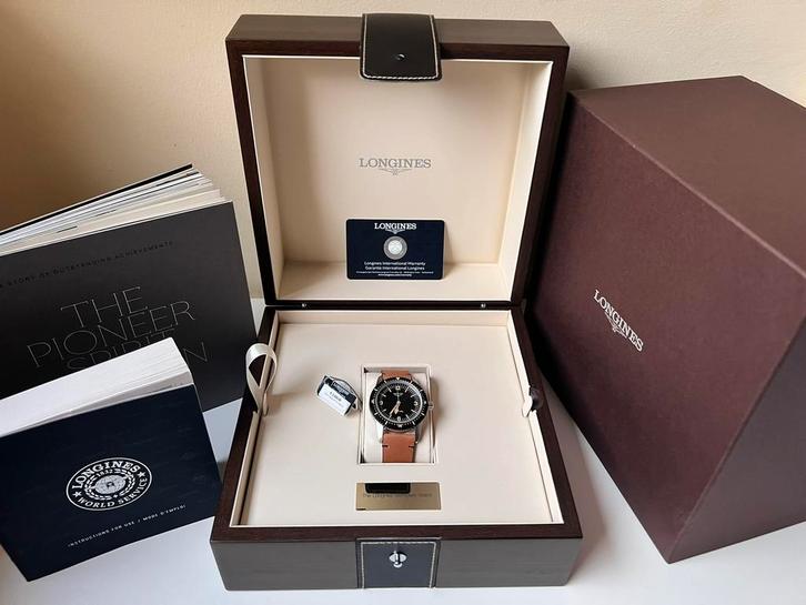 Longines Skin Diver Horloge | Nieuw Full Set, Sieraden, Tassen en Uiterlijk, Horloges | Heren, Nieuw, Overige merken, Staal, Ophalen of Verzenden