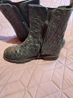 Zwarte dameslaars mt 40 echt leer 15euro perpaar, Ophalen of Verzenden, Nieuw, Zwart