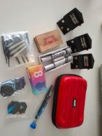 Dartspullen - Flights, Shafts, Lampjes, Etui, Ophalen of Verzenden, Gebruikt, Overige typen