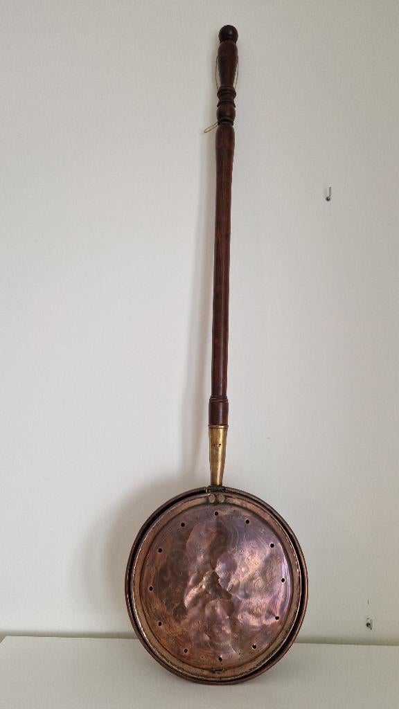 Mooie antieke bedpan #090, Antiek en Kunst, Antiek | Koper en Brons, Koper, Ophalen
