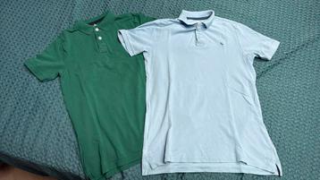 2 x Polo shirt maat 158/164 (14) beschikbaar voor biedingen