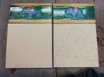 42 stuks (630cm) prachtige jugendstil randtegels 15x7,5 cm, Ophalen