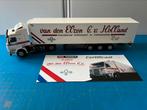 WSI 1:50 Scania 3 4x2 met koeloplegger Van Den Elzen Boxtel, Hobby en Vrije tijd, Modelauto's | 1:50, Ophalen of Verzenden, Nieuw