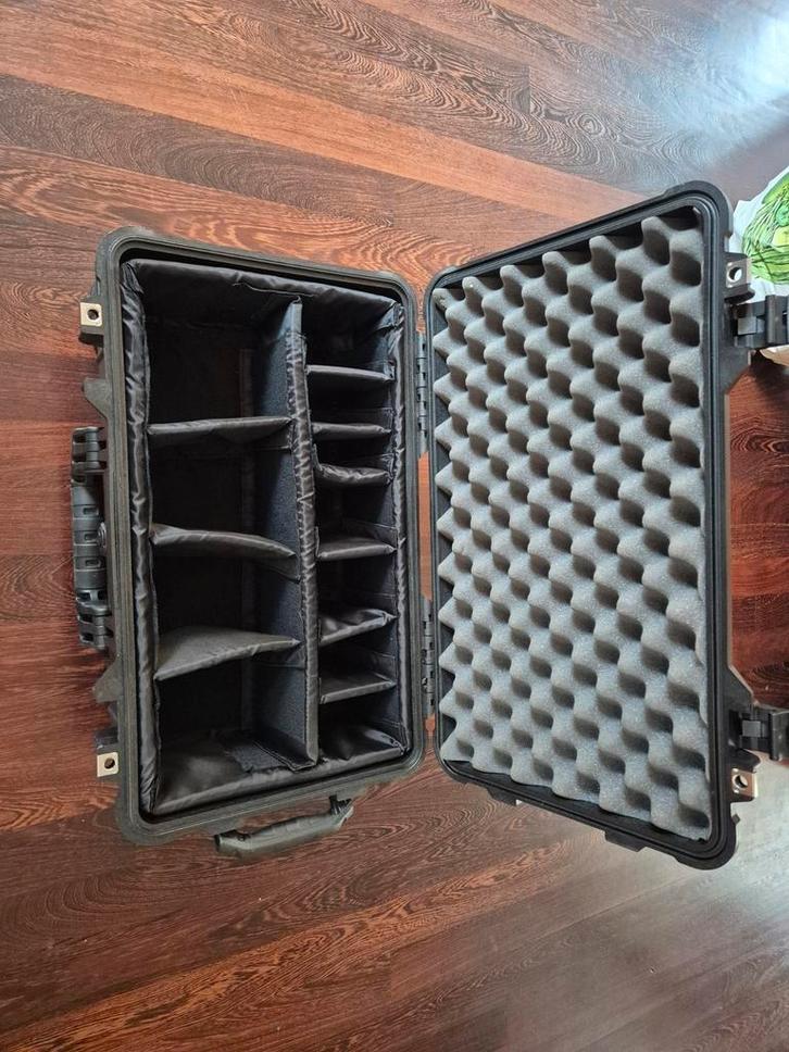 Pelicase 1510 met Organizer - Zeer Nette Staat, Audio, Tv en Foto, Fotografie | Fototassen, Zo goed als nieuw, Overige typen, Overige merken