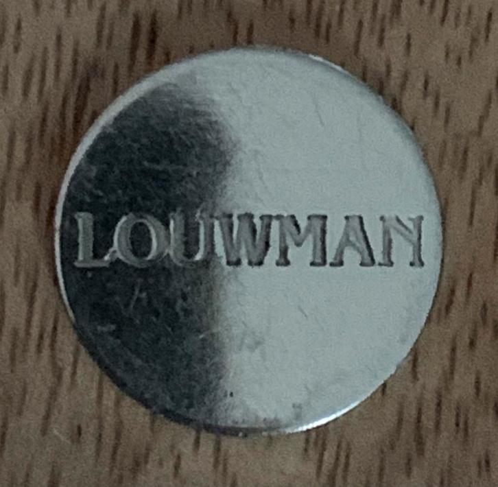 LouwMan Munt, Verzamelen, Automerken, Motoren en Formule 1, Ophalen of Verzenden