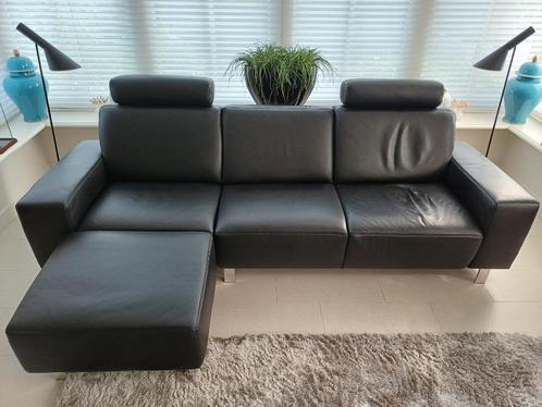 MUSTERRING prachtige leren design bank 260 cm, Huis en Inrichting, Banken | Sofa's en Chaises Longues, Zo goed als nieuw, Driepersoons