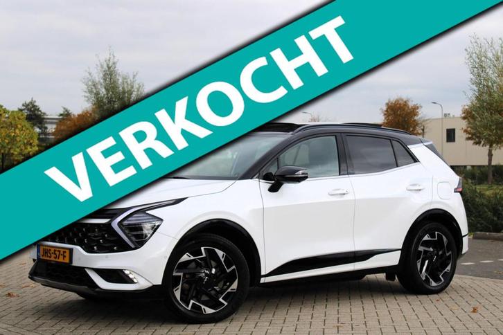 Kia SPORTAGE 1.6 T-GDi Plug-in Hybrid AWD GT-Line l PANO, Auto's, Kia, Bedrijf, Sportage, 4x4, ABS, Achteruitrijcamera, Adaptive Cruise Control