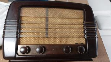 Philips Radio BX 480 uit 1948/1949 De achterwand is niet org