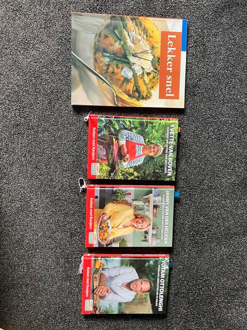 4x kookboeken; lekker snel, van t land, kleurrijk eten &, Boeken, Kookboeken, Zo goed als nieuw, Ophalen of Verzenden