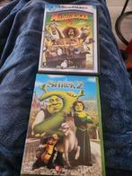 DVD's Madagascar 2 en Shrek 2, Cd's en Dvd's, VHS | Kinderen en Jeugd, Alle leeftijden, Ophalen of Verzenden, Zo goed als nieuw