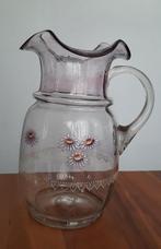 Glazen Waterkan - vintage, Antiek en Kunst, Curiosa en Brocante, Ophalen