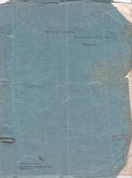 Origineel document tot oprichting ener woning '37 Turnhout-B, Verzenden, Gebruikt