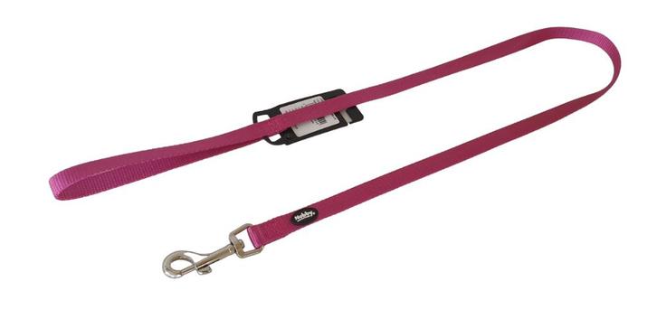 NOBBY Classic Hondenlijn S 15 mm x 120 cm Framboos KOOPJE!!!, Dieren en Toebehoren, Hondenriemen, Nieuw, Hondenriem, Ophalen of Verzenden