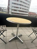 Round Outdoor Table, Tuin en Terras, Tuintafels, Ophalen, Gebruikt, Rond, Hout