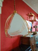 Vintage Herda Hanglamp, Gebruikt, Ophalen of Verzenden, Minder dan 50 cm, Hollywood Regency