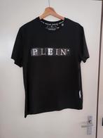 Philipp plein t shirt heren XXL maar valt als XL, Kleding | Heren, T-shirts, Zwart, Maat 56/58 (XL), Ophalen of Verzenden, Zo goed als nieuw