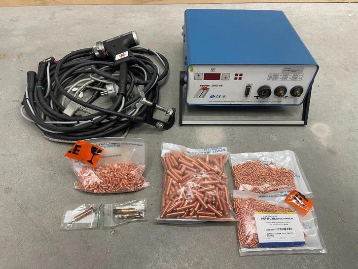 Soyer BMS-8N Stiftlas machine met stiften, Doe-het-zelf en Verbouw, Gereedschap | Lasapparaten, Gebruikt, Overige typen, Minder dan 150 ampère
