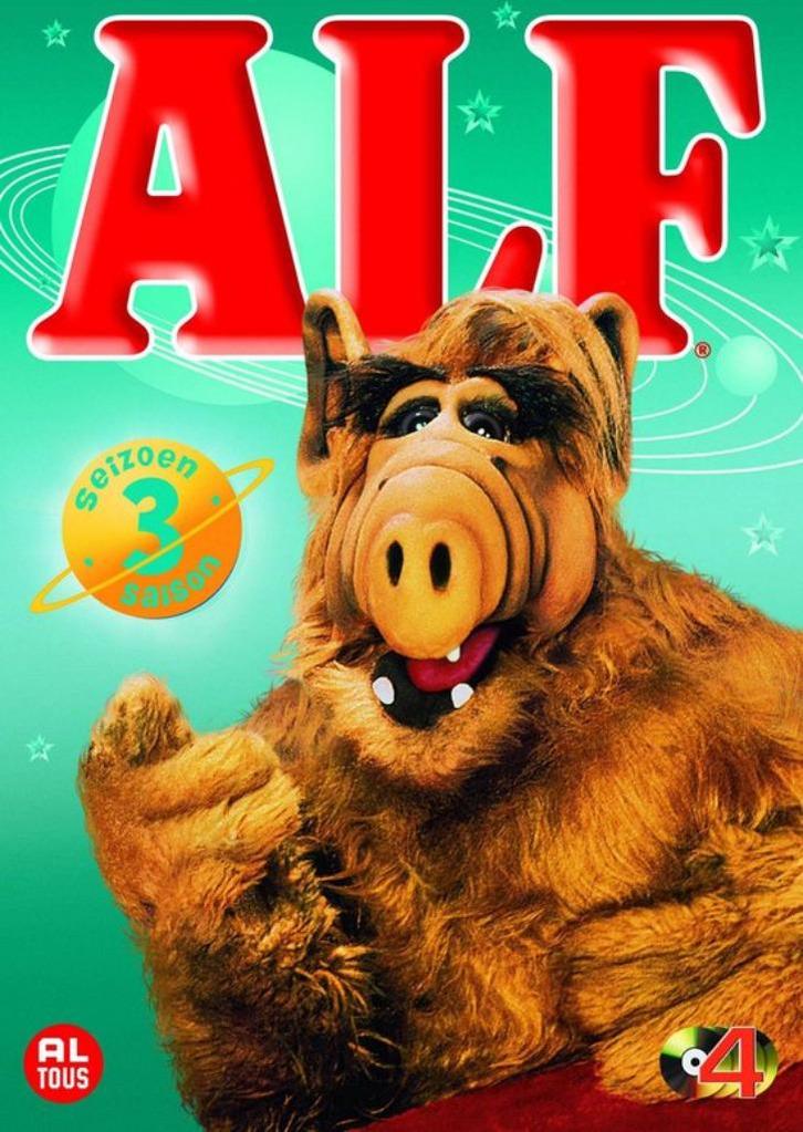 Alf Seizoen 3 , Sealed Ned. Ondert. 4 dvd Box, Cd's en Dvd's, Dvd's | Tv en Series, Nieuw in verpakking, Komedie, Boxset, Ophalen of Verzenden