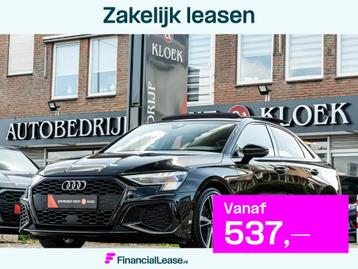Audi A3 Limousine 35 TFSI edition S-Line PANO CAMERA BLACK O beschikbaar voor biedingen