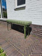 Tuinbank opklapbaar met kussen, Nieuw, Loungeset, Bank, Hout