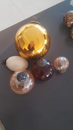 Deco ballen 5x in 1 koop., Antiek en Kunst, Antiek | Glas en Kristal, Ophalen of Verzenden