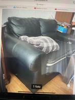 Graties  2 zits leren bank, Ophalen, Gebruikt, 75 tot 100 cm