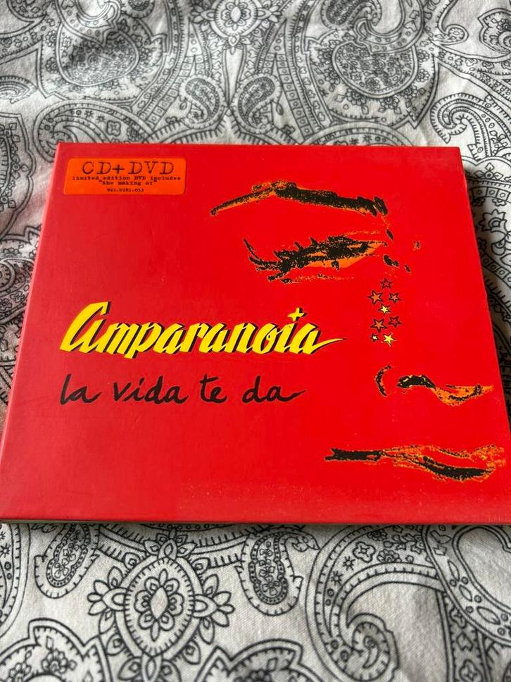 Amparanoia - La vida te da (cd+dvd), Cd's en Dvd's, Cd's | Latin en Salsa, Zo goed als nieuw, Ophalen of Verzenden