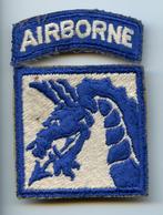 WO2 US 18th Airborne Corps patch, Ophalen of Verzenden, Landmacht, Amerika, Embleem of Badge