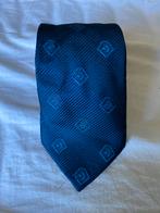 KNVB Stropdas - Blauw met Patroon, Ophalen of Verzenden, Zo goed als nieuw, Blauw, Met patroon