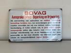 BOVAG emaille reclamebord, Antiek en Kunst, Antiek | Emaille, Ophalen of Verzenden