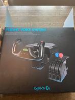 Logitech G Flight Yoke System te koop, Computers en Software, Joysticks, Ophalen of Verzenden, Zo goed als nieuw