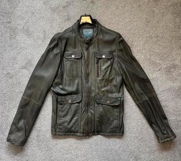 CAST IRON leren jas maat XXL beschikbaar voor biedingen