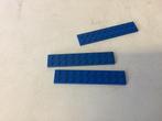 Lego plaat 2x10 blauw, Kinderen en Baby's, Speelgoed | Duplo en Lego, Ophalen of Verzenden, Gebruikt, Losse stenen, Lego