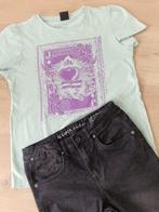 Garcia Jeans maat 176 met Shirt maat 176, Ophalen of Verzenden, Zo goed als nieuw